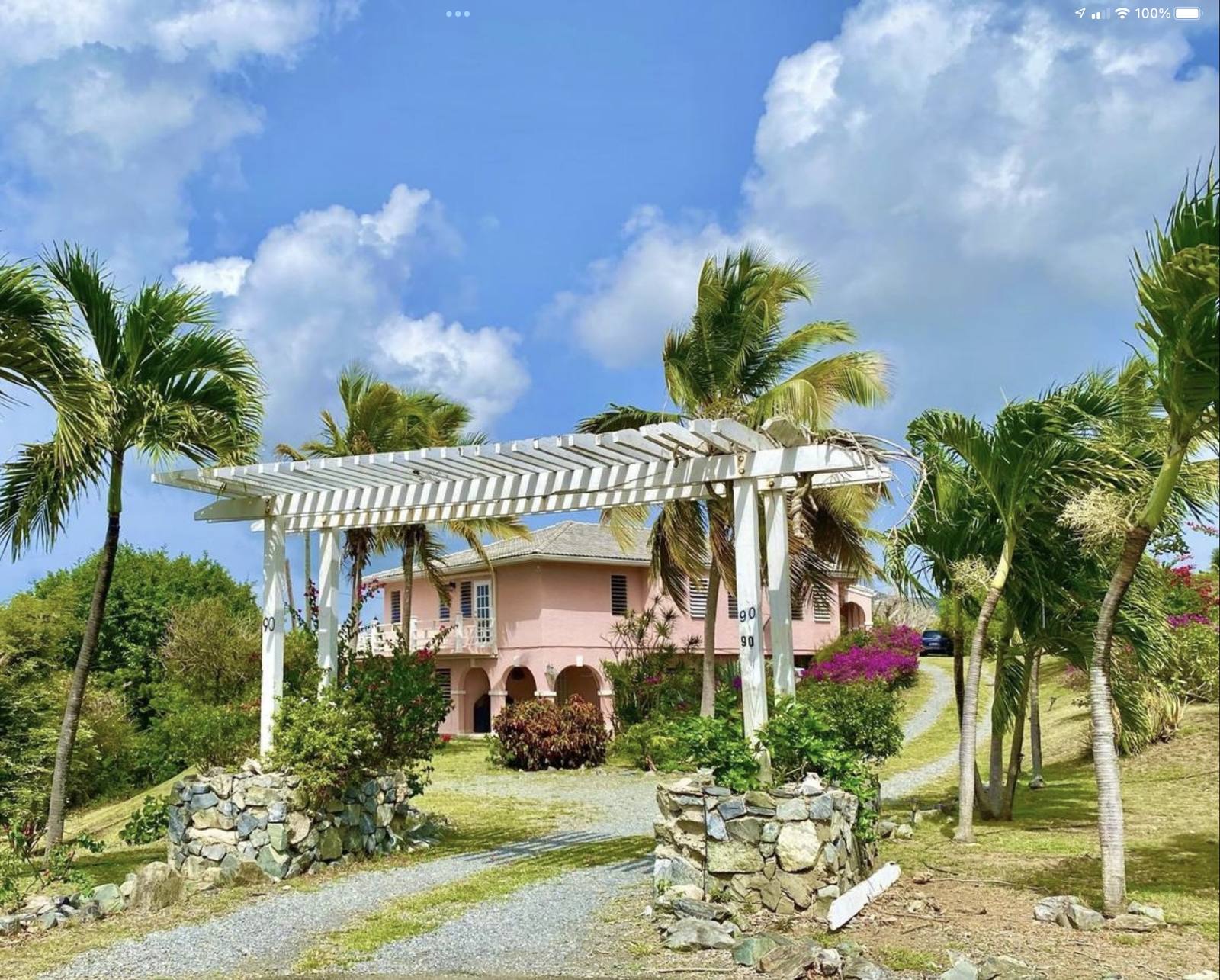 Casa Gibo Del Mar &mdash; the pink villa at 90 Estate Shoys